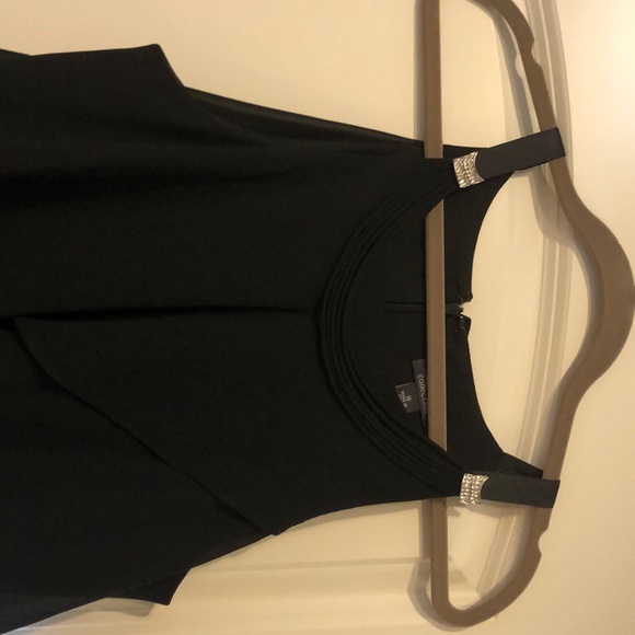 Black knee length special occasions dress - Picture 3 of 4